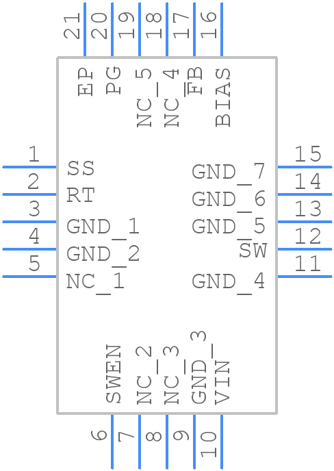 LT8494EUF#PBF - Analog Devices - PCB symbol