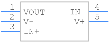 LMV7235M5X/NOPB - Texas Instruments - PCB symbol