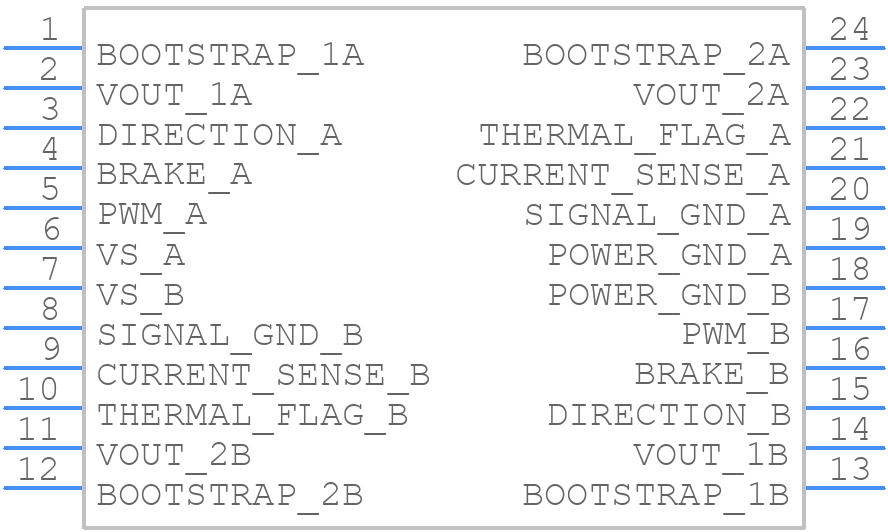 LMD18200-2D/883 - Texas Instruments - PCB symbol