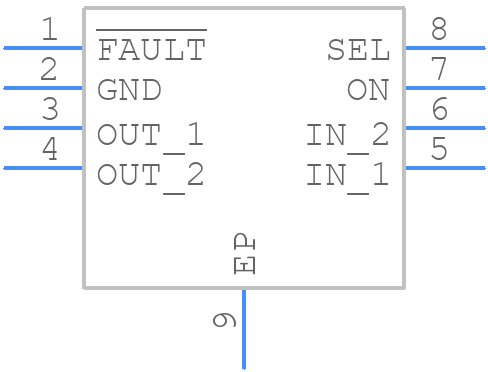 MAX1946ETA+ - Analog Devices - PCB symbol