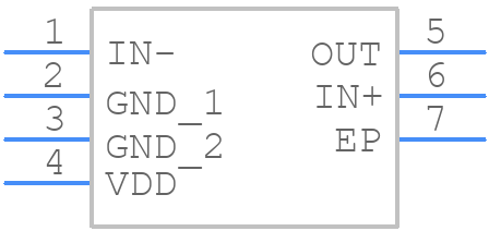 MAX5078BATT+T - Analog Devices - PCB symbol