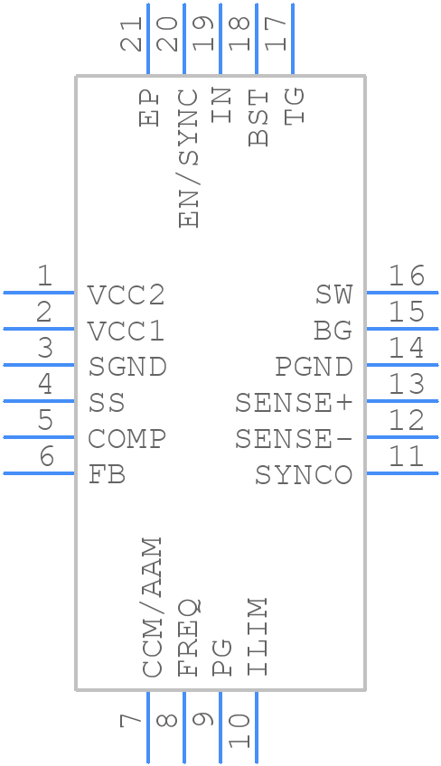 MPQ2908AGL-AEC1-Z - Monolithic Power Systems (MPS) - PCB symbol