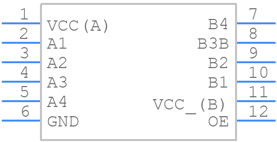 NTB0104GU12,115 - NXP - PCB symbol