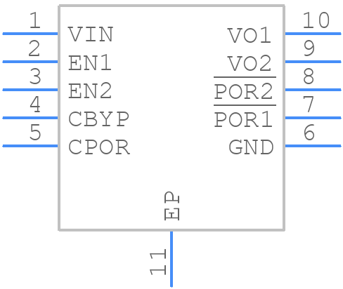 ISL78302ARNBZ-T7A - Renesas Electronics - PCB symbol
