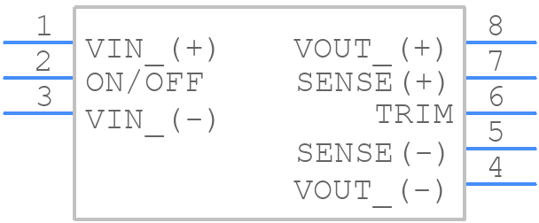 SSQE48T07120-NABNG - BelFuse - PCB symbol