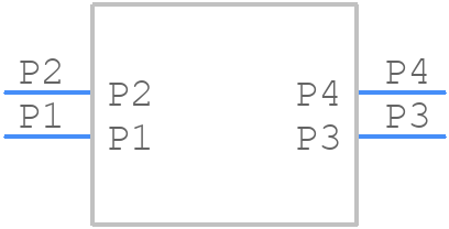 AXF463500 - Panasonic - PCB symbol