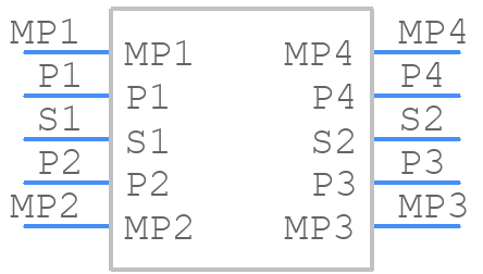 AXF363500 - Panasonic - PCB symbol