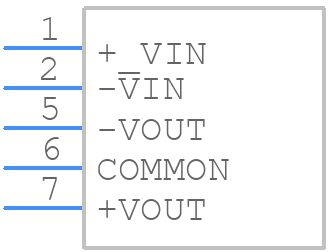 MDD02L-12 - Mean Well - PCB symbol
