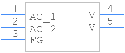 VAA1005 - Cosel - PCB symbol