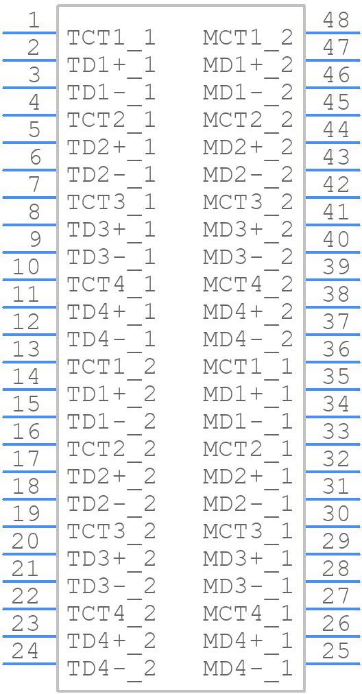 ALANS10002-6NA1DT - ABRACON - PCB symbol