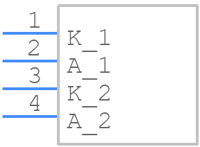 5710111100F - Dialight - PCB symbol