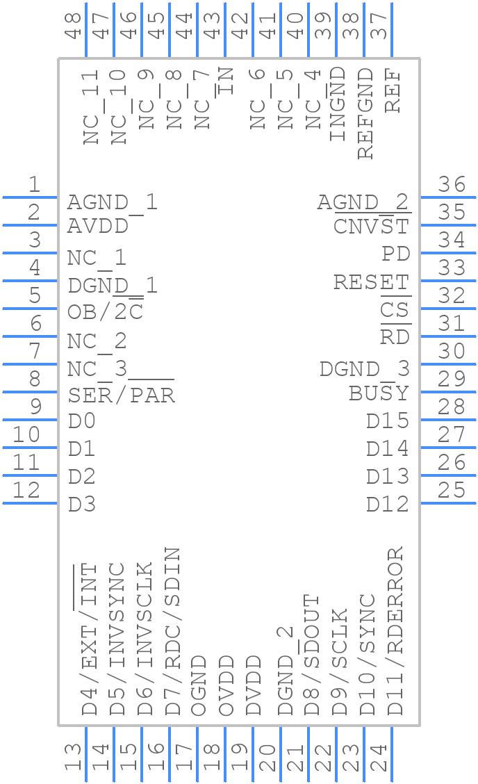 AD7660ASTZRL - Analog Devices - PCB symbol