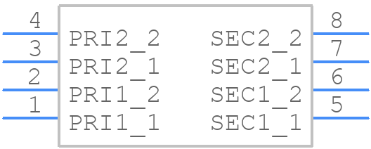 DST-4-56 - Bel - PCB symbol