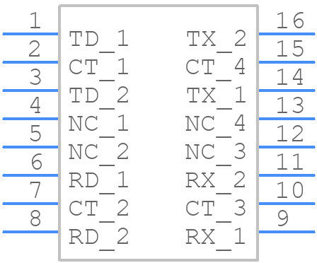 5-2337822-1 - TE Connectivity - PCB symbol