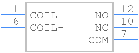 DS1E-S-DC12V - Panasonic - PCB symbol