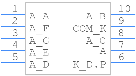 LA-301BL - ROHM Semiconductor - PCB symbol