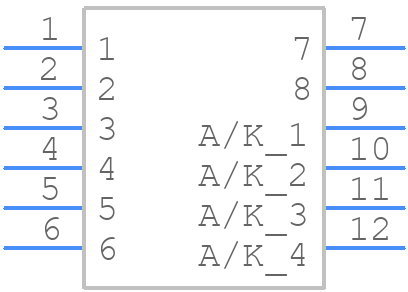 523-RJHSE-5081-08 - Amphenol - PCB symbol