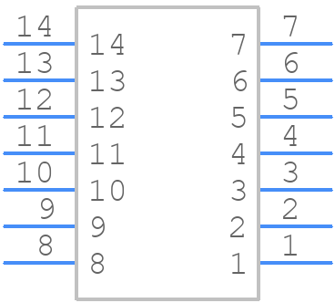 1053101214 - Molex - PCB symbol