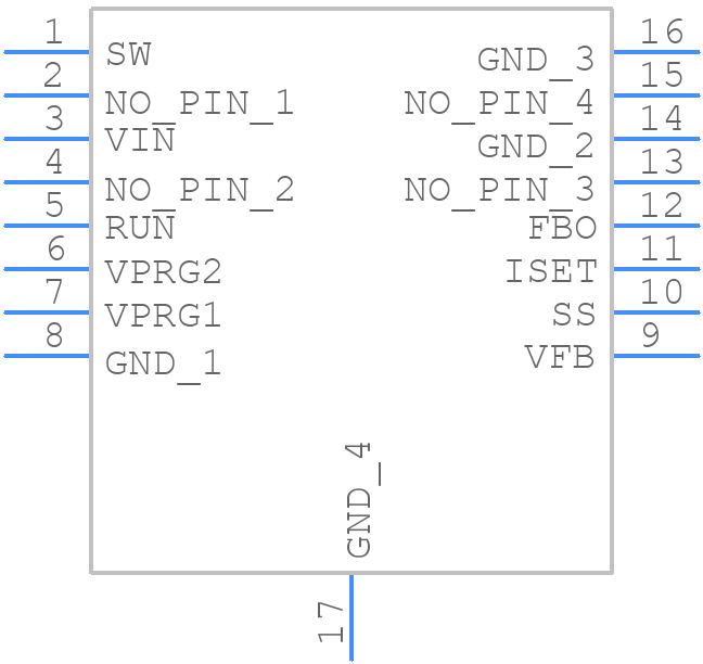 LTC3630EMSE#PBF - Analog Devices - PCB symbol