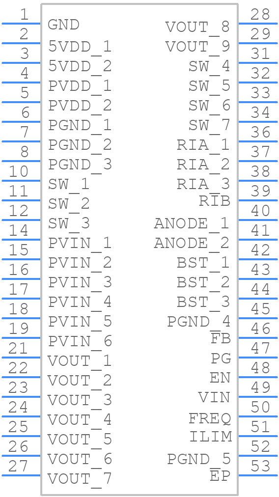 MIC45205-1YMP-TR - Microchip - PCB symbol