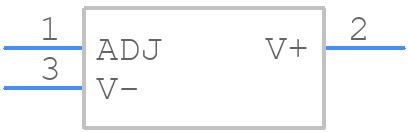 LM335AZT - STMicroelectronics - PCB symbol