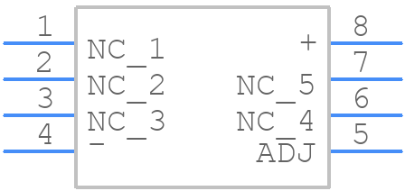 LM335AMX NOPB - Texas Instruments - PCB symbol