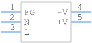 KWS10-5 - TDK - PCB symbol