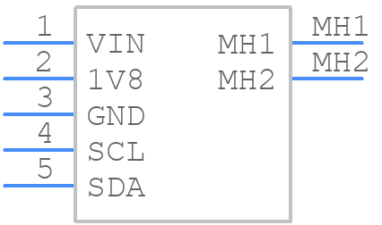 3709 - Adafruit - PCB symbol