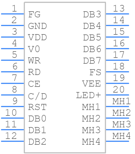 JHD240128D - ETC - PCB symbol