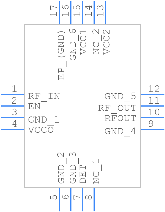 SE2576L-R - Skyworks - PCB symbol