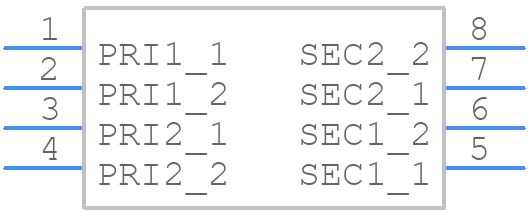 DA2304-ALD - COILCRAFT - PCB symbol