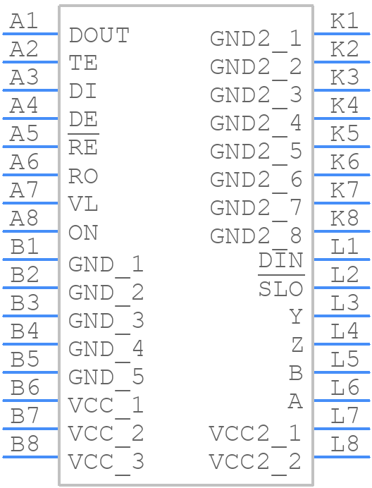 LTM2881IV-3#PBF - Analog Devices - PCB symbol