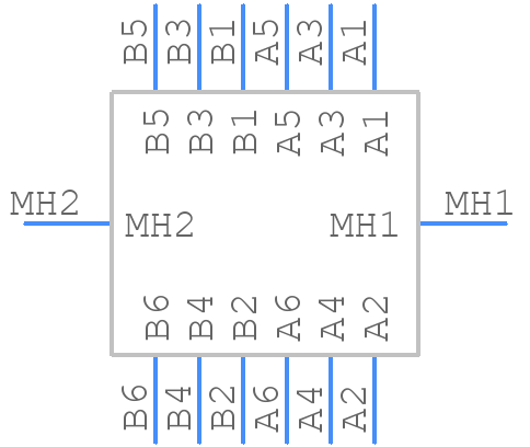 GPX-2-64 - Kycon - PCB symbol