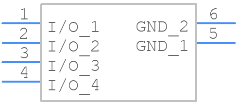 RCLAMP3324T.TCT - SEMTECH - PCB symbol