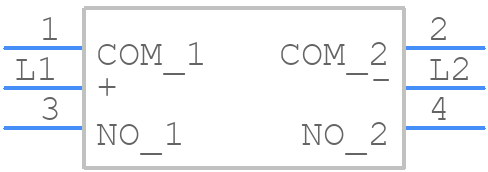 JB-15HBRP2 - NKK Switches - PCB symbol