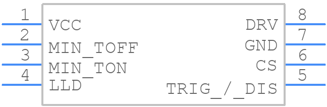 NCP4306AADZZZADR2G - onsemi - PCB symbol