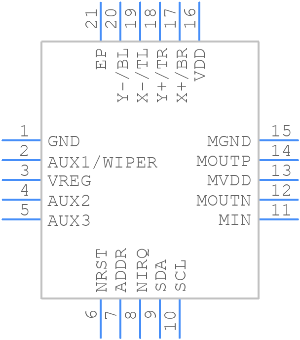 SX8674IWLTRT - SEMTECH - PCB symbol