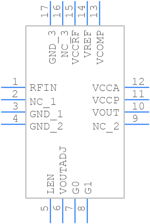 LTC5564HUD#TRPBF - Analog Devices - PCB symbol