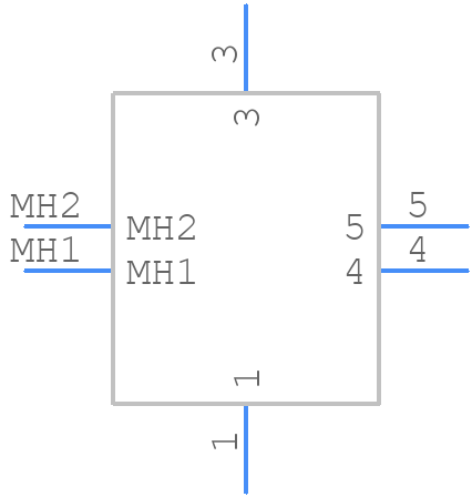 SDF-40J - Same Sky - PCB symbol