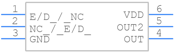 XLH736002.048000I - Renesas Electronics - PCB symbol