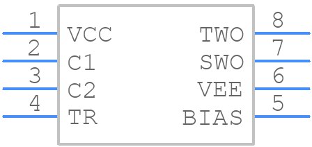 XR2209CP-F - MaxLinear, Inc. - PCB symbol