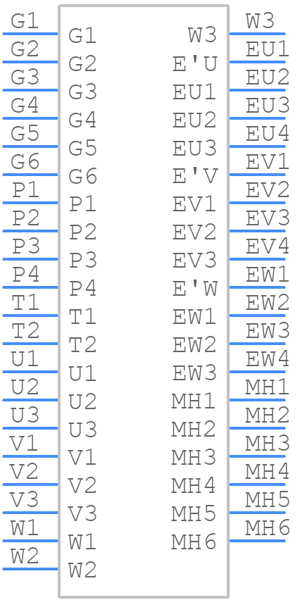 A2P75S12M3-F - STMicroelectronics - PCB symbol