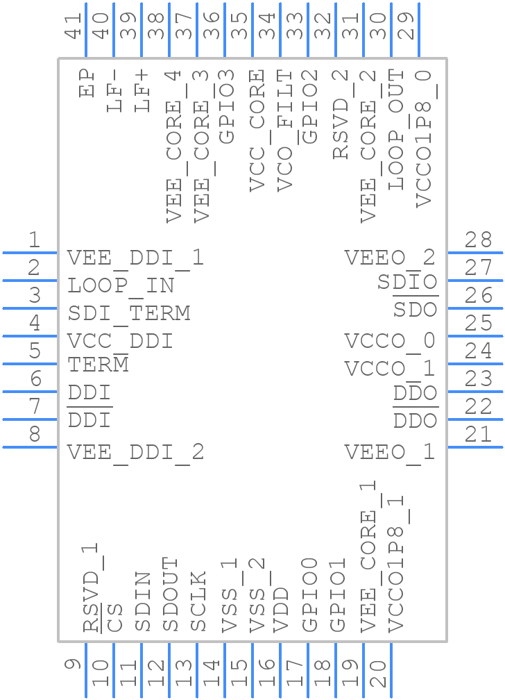 GS12090-INE3 - SEMTECH - PCB symbol