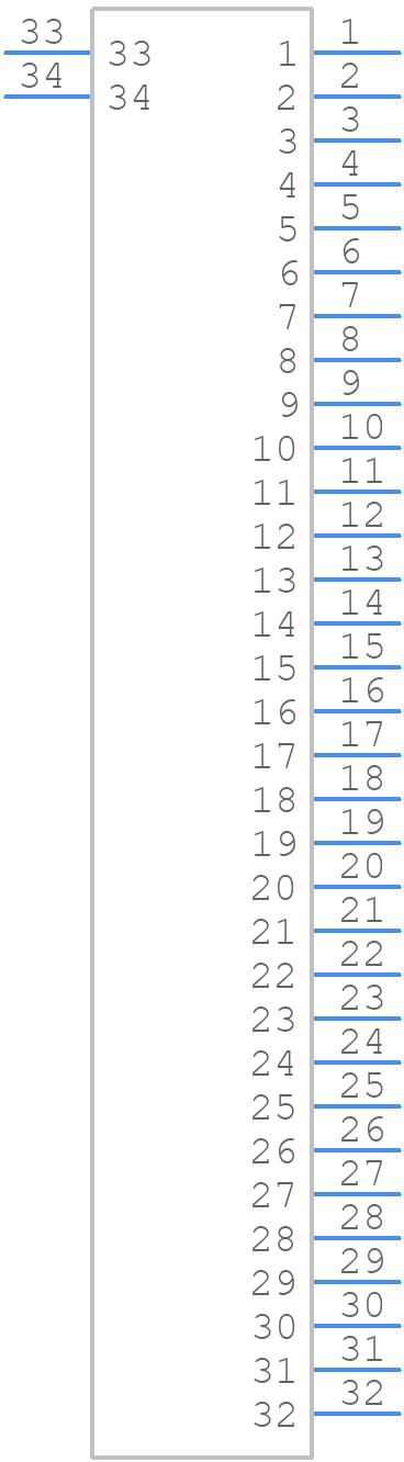 5034803200 - Molex - PCB symbol