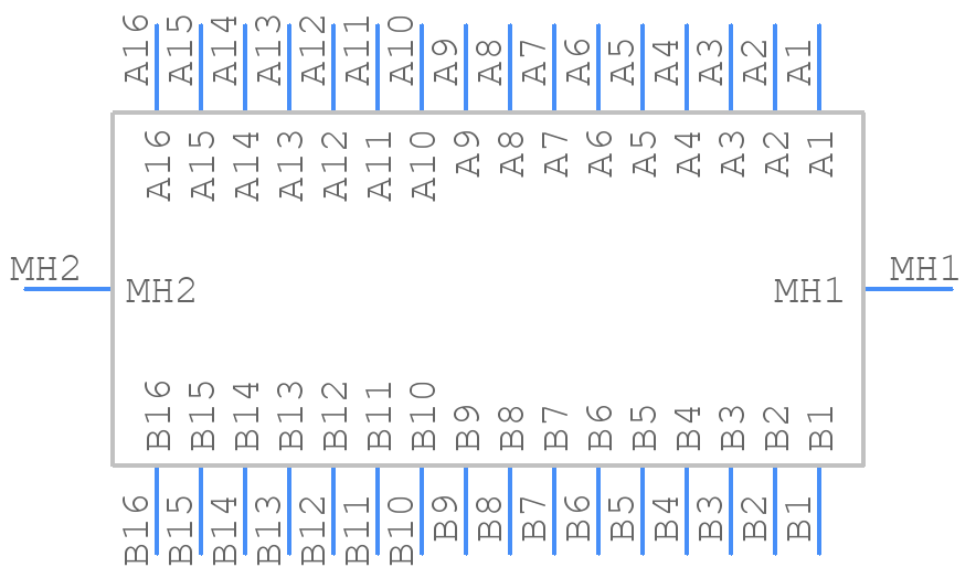284888 - TE Connectivity - PCB symbol