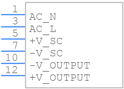AMEOF3-12SJZ - aimtec - PCB symbol