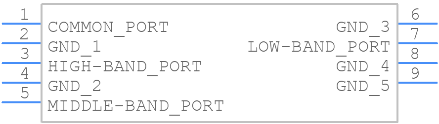 TPX255000MT-7066A1 - TDK - PCB symbol