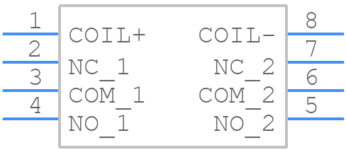 IM02DGR - TE Connectivity - PCB symbol