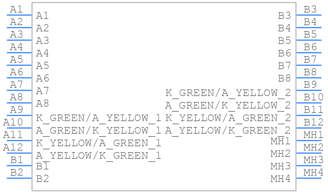 6116353-8 - TE Connectivity - PCB symbol