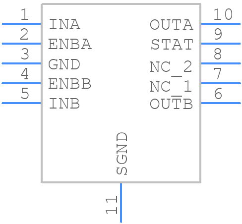 LTC4413EDD-1#PBF - Analog Devices - PCB symbol